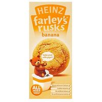 Heinz All Ages 4-6 Months Onwards Farley's Rusks Banana 150g