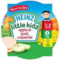 Heinz 1-3 Years Little Kidz Apple & Pork Casserole 230g
