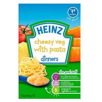 Heinz 7+ Months Cheesy Veg With Pasta Dinners 100g