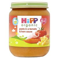 HiPP Organic Pasta In A Tomato & Ham Sauce 6+ Months 125g