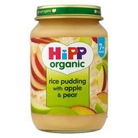 HiPP Organic Rice Pudding With Apple & Pear 7+ Months 190g
