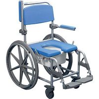 Homecraft Deluxe Wheeled Shower Commode Chair - Self Propelled