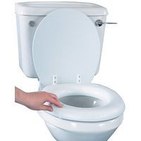 Homecraft Raised Toilet Seat With Lid - Soft