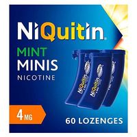 NiQuitin Mini's 4mg - 60 Lozenges