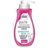Veet Hair Removal Cream With Aloe Vera & Vitamin E For Sensitive Skin 400ml