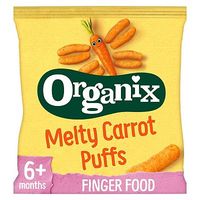 Organix Finger Foods Carrot Sticks 7+ Months Stage 2 20g