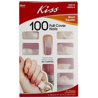 Kiss 100 Full Cover Nails - Short Square (100PS14)