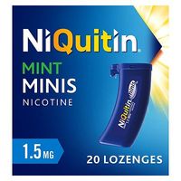Niquitin Minis Mint 1.5mg Lozenges - 20 Lozenges