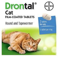 Drontal Cat Tablets - 2 Tablets