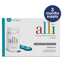 Alli 60mg Hard Capsules - 3 Months Supply