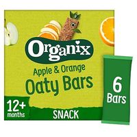 Organix Goodies Organic Apple & Orange Soft Oaty Bars 6 X 30g