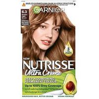 Garnier Nutrisse Creme Permanent Hair Colour 6.3 Golden Light Brown
