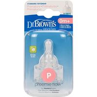 Dr Brown's Preemie Teat - X 2