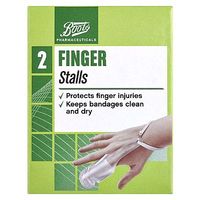 Boots Pharmaceuticals Finger Stalls- One Size (Pack Of 2)