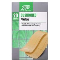 Boots Cushioned Plasters (Pack Of 20 Assorted)