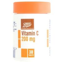 Boots Vitamin C 200mg (30 Tablets)