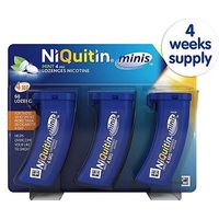NiQuitin Minis 4mg Lozenges (Mint) - 4 Weeks Supply