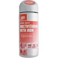 Boots Multivitamins With Iron (180 Tablets)
