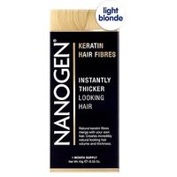 Nanogen Hair Thickening Fibres Light Blonde 15g (1 Months' Supply)