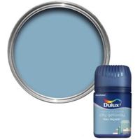 Dulux Travels In Colour Teal Façade Blue Flat Matt Emulsion Paint 50ml Tester Pot