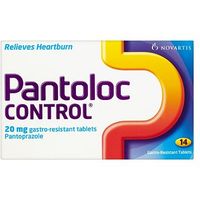 Pantoloc Control 20 Mg Gastro-resistant Tablets - 14 Tablets