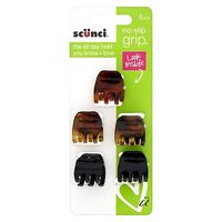 Scunci No Slip Grip Jaw Clips - 5 Pack