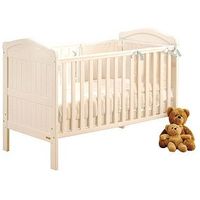 East Coast Country Cot Bed - White Finish