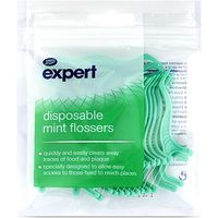 Boots Expert Dental Disposable Mint Flossers 30s