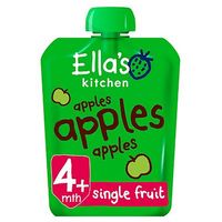 Ella's Kitchen Apples Apples Apples Super Smooth Puree Stage 1 From 4 Months 70g