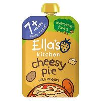 Ella's Kitchen Big Smiles Cheesy Pie With Veggies Stage 2 From 7 Months 130g