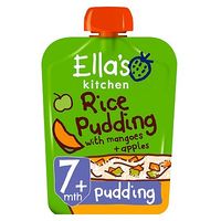 Ella's Kitchen Really Yummy Rice Pudding With Mangoes + Apples Stage 2 From 7 Months 80g