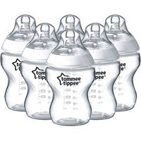 Tommee Tippee Closer To Nature Baby Feeding Bottle 260ml - 6pack