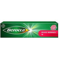 Berocca Mixed Berries - 15 Effervescent Tablets