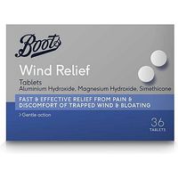 Boots Wind Relief Tablets - 36 Tablets