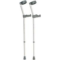 Homecraft Extra Long Ergonomic Handle Crutch Double Adjustable