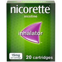 Nicorette 15mg Inhalator - 20 Cartridges