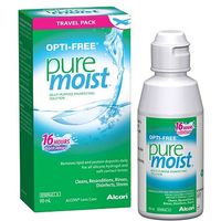 Opti-Free PureMoist Multi-Purpose Disinfecting Solution Travel Pack - 90ml