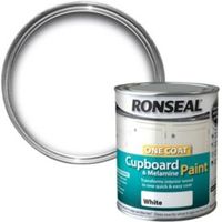 Ronseal White Satin Cupboard Paint 750 Ml
