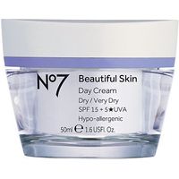 No7 Beautiful Skin Day Cream For Dry / Very Dry Skin SPF 15 50ml