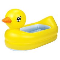 Munchkin White HotÔäó Inflatable Safety Duck Bath - Yellow
