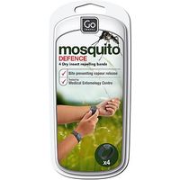 Go Travel Mosquito Defence Wrist Bands 4 Pack 597