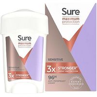 Sure Women Maximum Protection Anti-Perspirant Deodorant Cream Sensitive 45ml