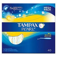 Tampax Pearl Regular 40 Tampons