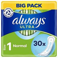 Always Ultra Sanitary Towels Normal Without Wings X30 Pads