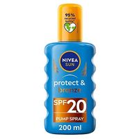 Nivea Sun Protect & Bronze Spray SPF20 200ml