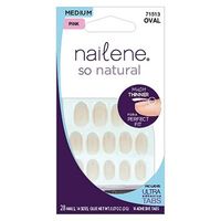 Nailene So Natural Nails Medium Sheer Oval