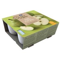 Boots Baby Organic Apple & Pear Fruit Pots Stage 1 4-6months+ 4x100g
