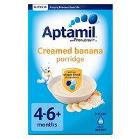 Aptamil With Pronutravit+ Creamed Banana Porridge 4-6+ Months 125g