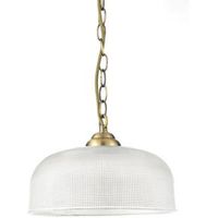 Ola Antique Brass Effect 3 Lamp Pendant Ceiling Light