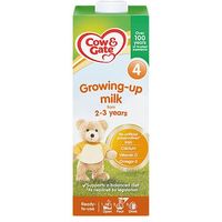 Cow & Gate Growing Up Milk 2-3 Years Stage 4 1 Litre